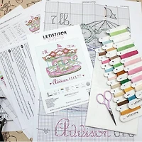 Letistitch Baby Carousel Counted Cross Stitch Kit
