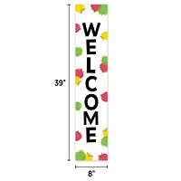 Creative Teaching Press® Apple Time Two-Sided Welcome Banner, 8" x 39", Pack of 2