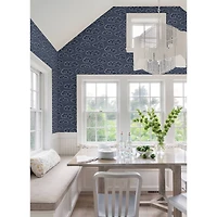 NuWallpaper Alto Navy Peel & Stick Wallpaper