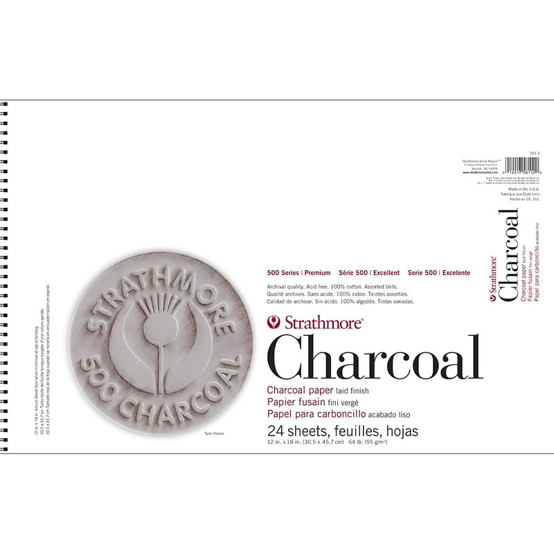 Strathmore® 500 Series Charcoal Paper Pad