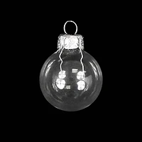 Whitehurst 28ct. 2" Clear Glass Ball Ornaments