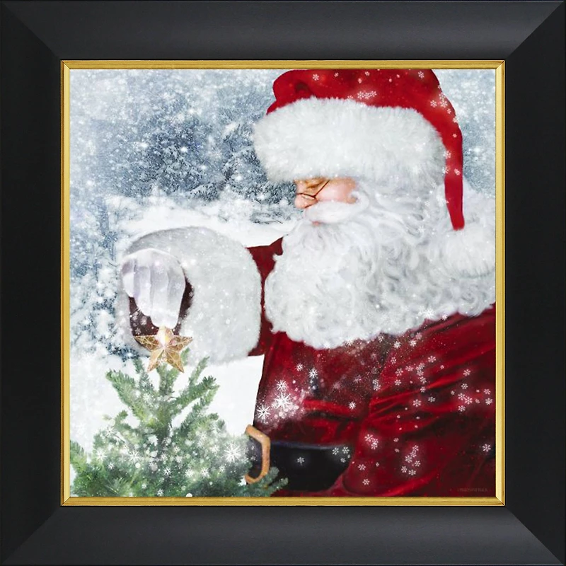 Timeless Frames® Santa Tree Star Framed Wall Décor