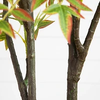 6ft. Green Autumn Nandina Artificial Potted Tree