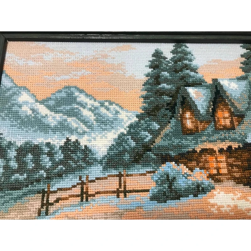 RIOLIS Winter View Counted Cross Stitch Kit  
