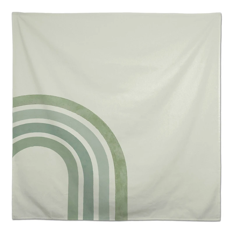 Green Rainbow 58" x 58" Tablecloth
