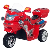 Toy Time Bright Red Battery Operated Ride-On Motorcycle
