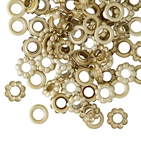 12 Packs: 50 ct. (600 total) 3/16" Flower Eyelets by Loops & Threads™