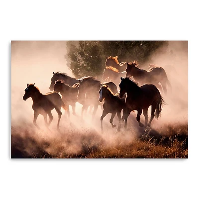 Lumaprints Horses Canvas Wall Art
