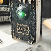 Glitzhome® 8" Lighted Halloween Ghostbuster Book