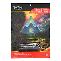 Brea Reese™ 9" x 12" Surreal Scenes Scratch Art Paper Pad