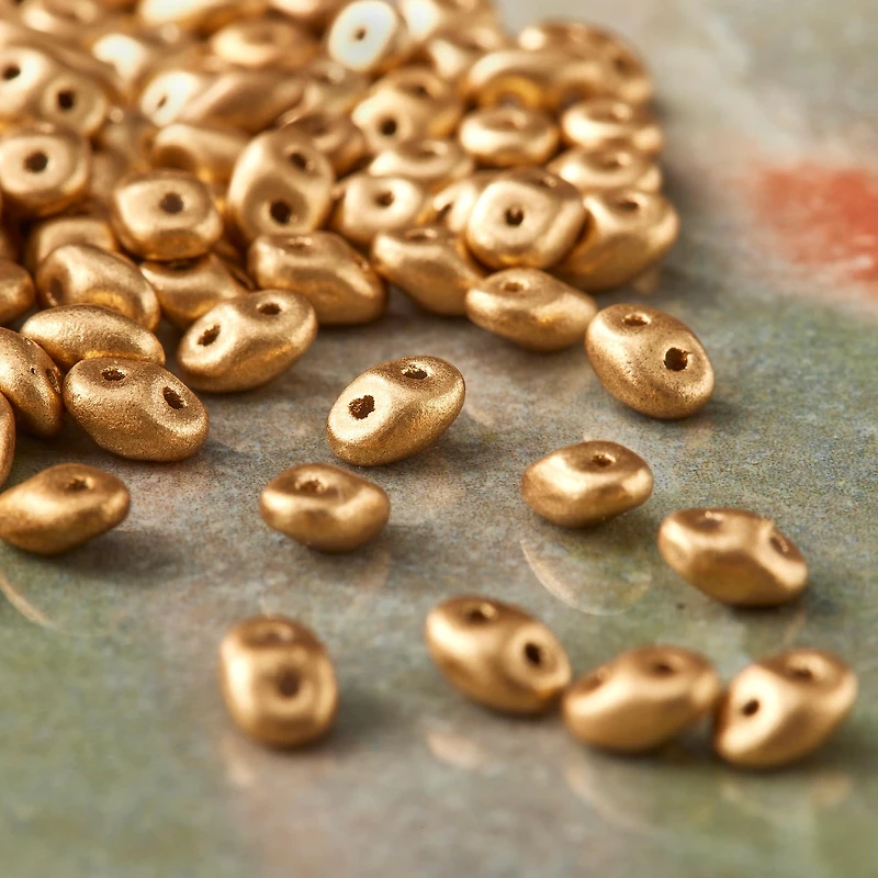 Superduo Two-Hole Czech Glass Beads