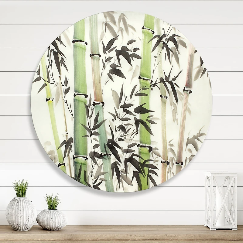 Designart - Bamboo Branches In The Forest II