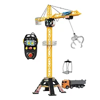 Dickie Toys Mega Crane Remote Control Set with Truck