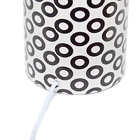 Simple Designs 18.5" Fresh Prints Table Lamp