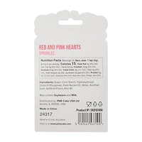 PME Cake Sweet Street® Red & Pink Heart Sprinkles