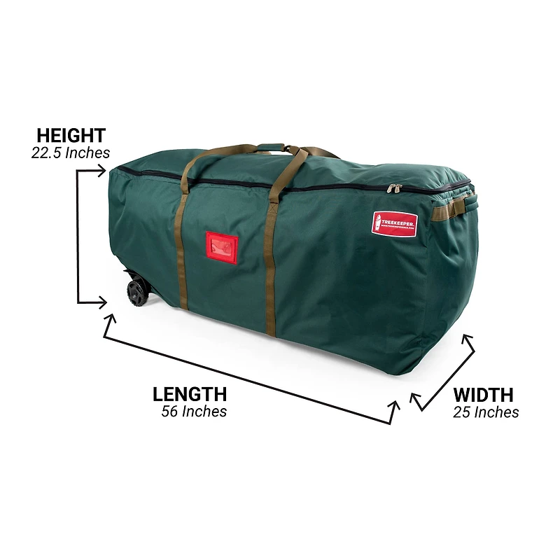 TreeKeeper Big Wheel 9ft. Rolling Christmas Tree Storage Bag