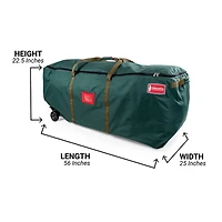 TreeKeeper Big Wheel 9ft. Rolling Christmas Tree Storage Bag