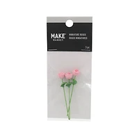 Mini Pink Roses, 3ct. by Make Market®
