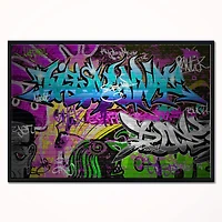 Designart - Graffiti Wall Urban Art