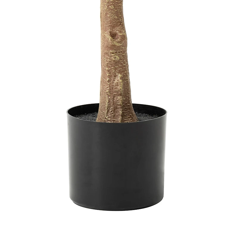 Glitzhome® 5ft. Faux Fiddle Leaf Fig Tree in Pot