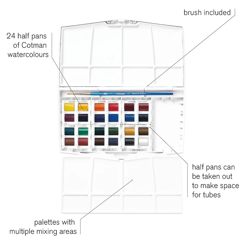 Winsor & Newton™ Cotman Watercolour™ Travel Set