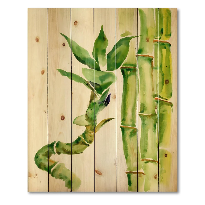 Designart - Bamboo Branches In The Forest VI