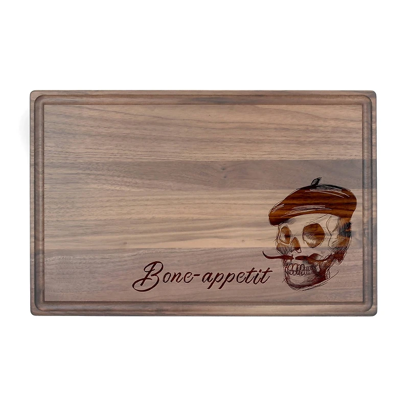 17" Bone-appetit Walnut Cutting Board