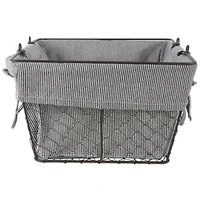 DII® Gray Chicken Wire Egg Basket