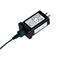 6.5ft. Pre-Lit Flocked Alaskan Pine Artificial Christmas Tree, Pure White Dura-Lit® LED Lights