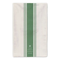 Irish Kisses Shamrock Wishes Tea Towel Set of 2