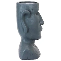 Design Toscano 18" Easter Island Massive Megalith Moai Head Planter Statue