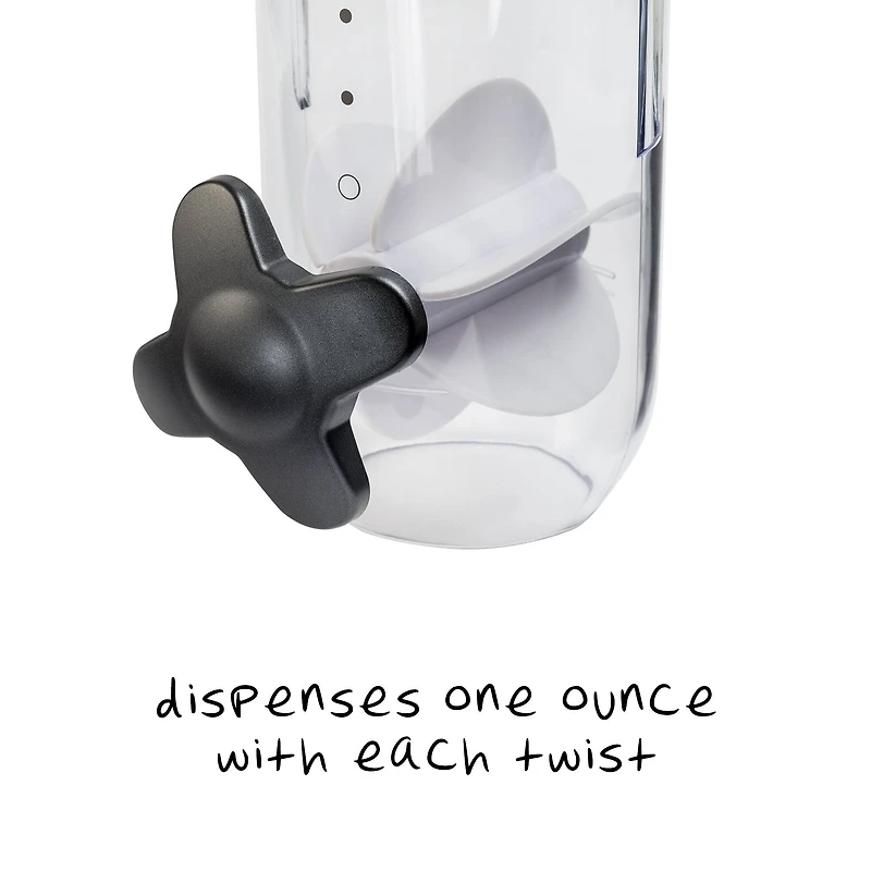 Honey Can Do SmartSpace™ Edition Countertop Silver Dispenser