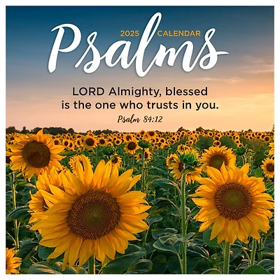 TF Publishing 2025 Psalms Wall Calendar