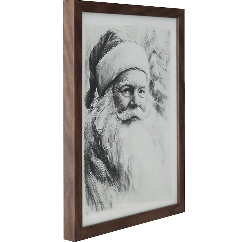 Black & White Santa Wall Art by Ashland®