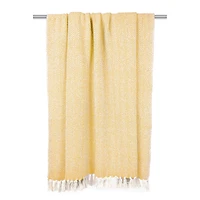 DII® Marigold Handloom Chevron Throw