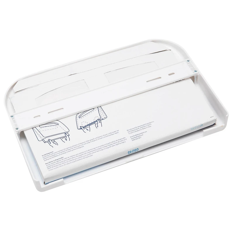 Mind Reader Toilet Disposable Paper Seat Cover Dispenser Set