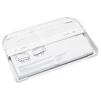 Mind Reader Toilet Disposable Paper Seat Cover Dispenser Set