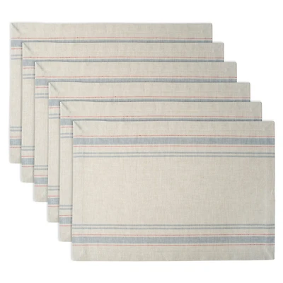 DII® French Stripe Placemats