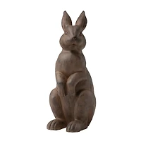Glitzhome® 23" Standing Rabbit Statue