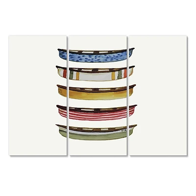 Designart - Five Canoes