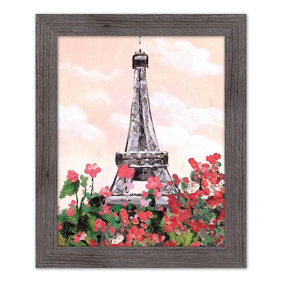 Eiffel Tower Wall Print in Frame