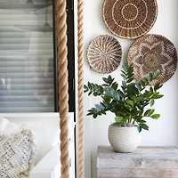 28" Artificial Zamioculcas Plant with Decorative Planter