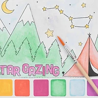 Little Yellow Bicycle® I Love Camp Watercolor Postcard Kit