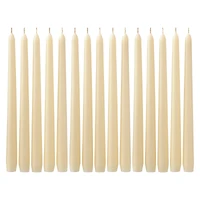 12 Packs: 15 ct. (180 total) Basic Elements™ 10" Ivory Taper Candles by Ashland®