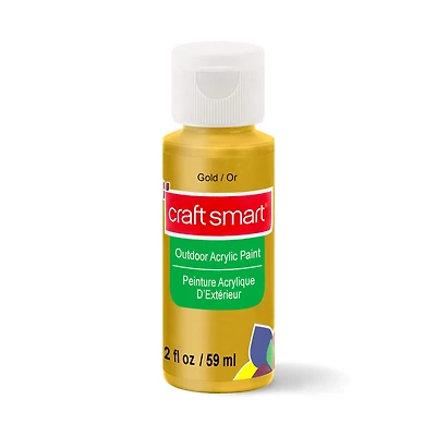 Metallic Outdoor Acrylic Paint by Craft Smart
