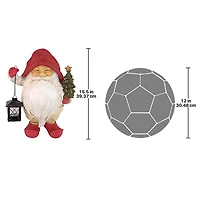 2ft. Lighting Santa's Path Whitey the Holiday Gnome Statue