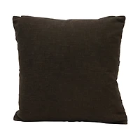 Hello Honey® White & Black Cotton Scallop Pattern Pillow