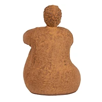 Hello Honey® Terra Cotta Decorative Woman Stoneware Sculpture