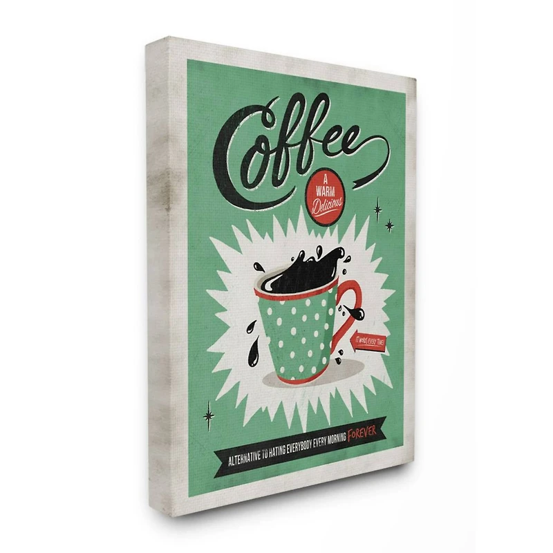 Stupell Industries Coffee Cure Canvas Wall Art