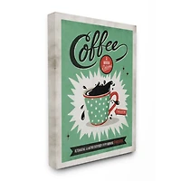 Stupell Industries Coffee Cure Canvas Wall Art